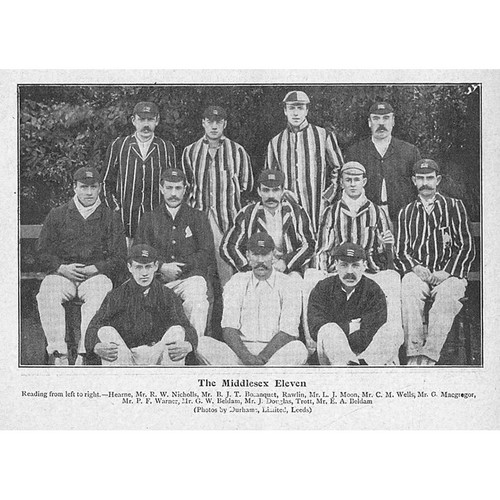 Cricket the middlesex eleven - cricket,
