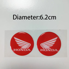 2 x HONDA STICKERS GEL DECAL