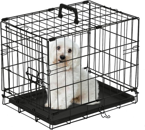 Dog crate large medium - crate,,