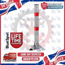 FOLDING PARKING POST LOCKING BOLLARD BARRIER SECURITY DRIVEWAY CAR PARK DRIVE