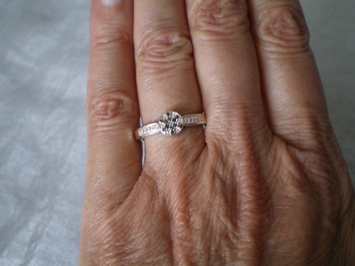 Black diamond ring size - diamond, n/o