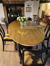 large oval glass topped light