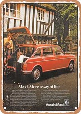 METAL SIGN - 1975 Austin Maxi