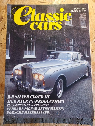 Classic cars magazine - may, 1988