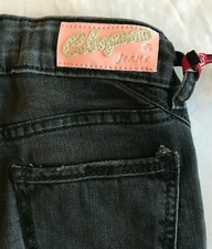 CHIPIE Girls faded black denim