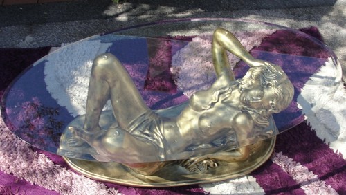 Female nude erotic table