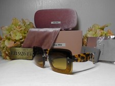 MIU MIU MU01RS67 Light Havana