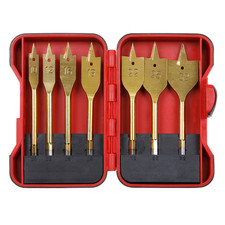 Sealey Flat Wood Bit Set 7pc