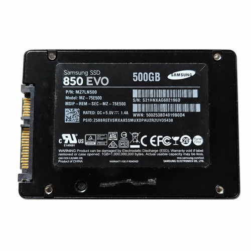 Health samsung 850 - 80%, evo