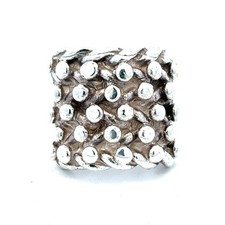 Silver keeper ring size O (bb1932b)