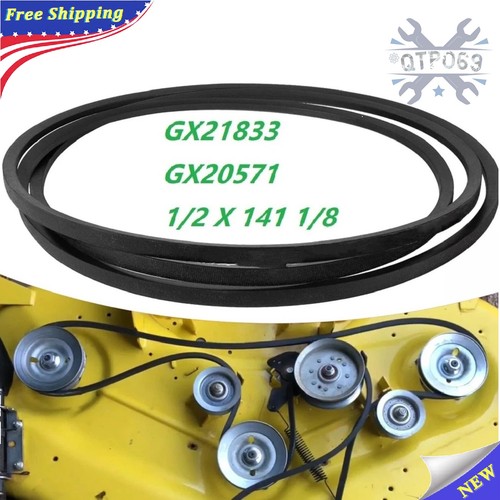 Gx21833 mower deck belt - mower,