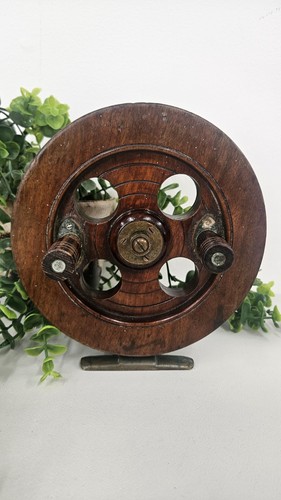 Vintage antique fishing reel - vintage,