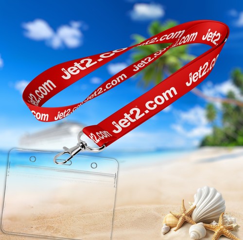 Jet2 lanyard with card - with,