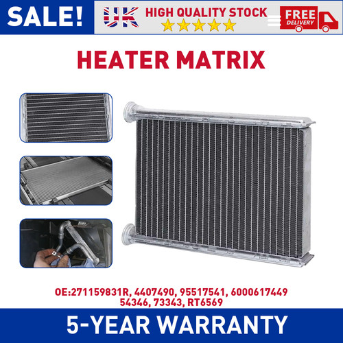 Heater matrix fits vauxhall - fits,