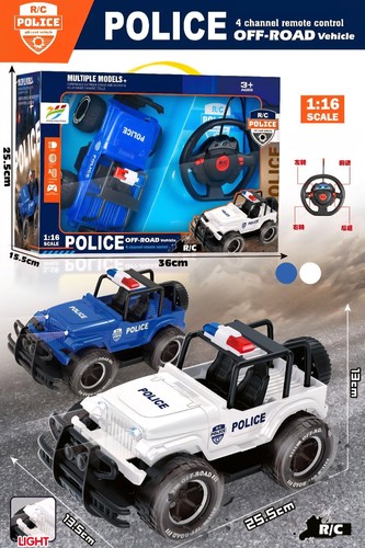 Police radio remote control - police,