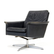 Retro Vintage Danish Leather