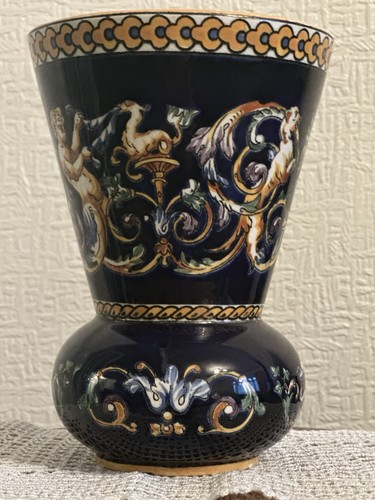 Gien france faïence vase - vase, –
