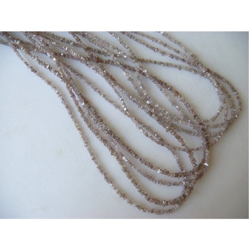 100 natural pink raw beads - natural,