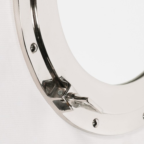 Large polished port hole - large,