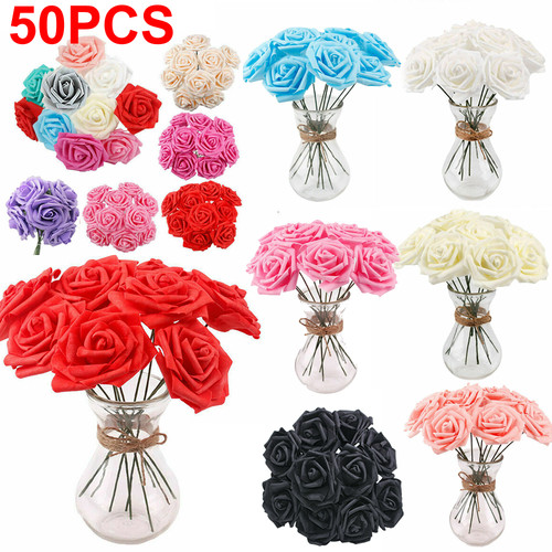 Large artificial flowers - 50,