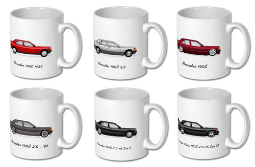 Mug mercedes 190e - -, (w201)