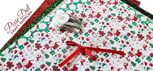 Christmas tree hair bow - christmas,