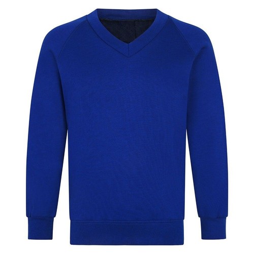 Boys girls royal blue neck - girls,