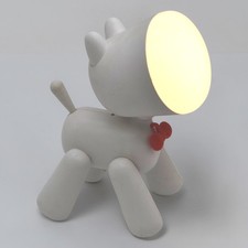 Portable 'Waggy' Dog Lamp w/