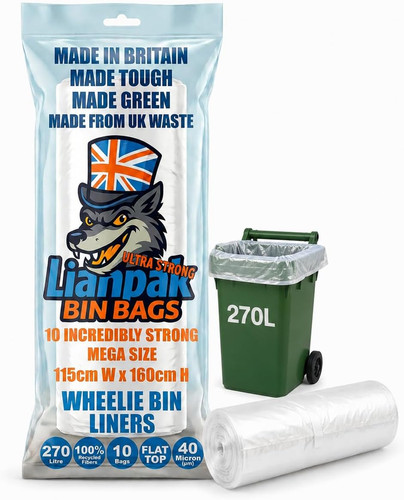 270l heavy duty clear - clear, wheelie