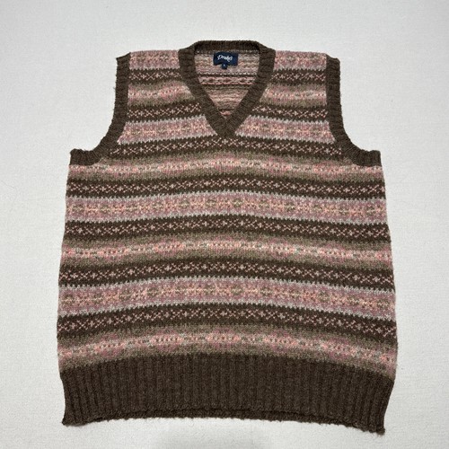 Drake sweater vest mens - drake’s,