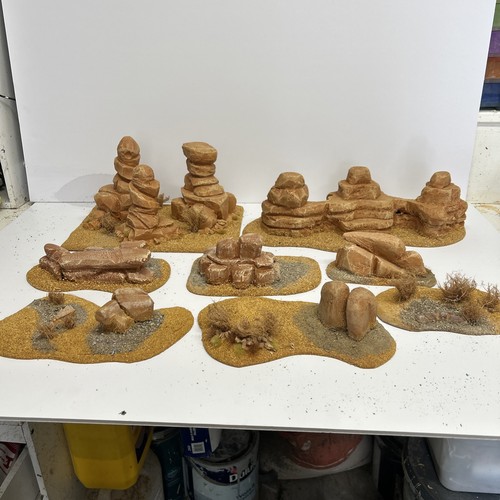 Set rocky desert - rocky,