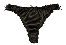 Satin Thong Sexy Panties