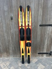 O’Brien Freestyle Water Skis 170cm VGC Black Orange Red