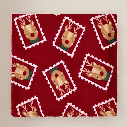 Christmas reindeer stamp - christmas,