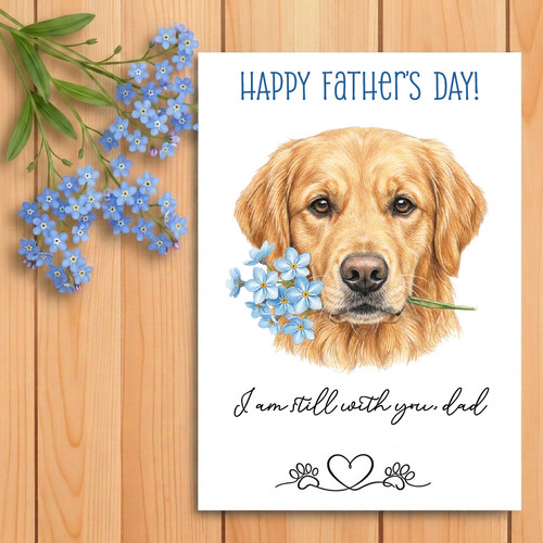 Golden retriever father - golden,