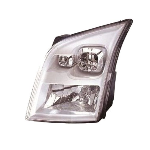 Left front headlight optic - front, h4