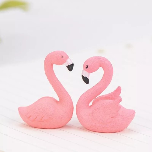 Flamingo ornaments miniature - flamingo,