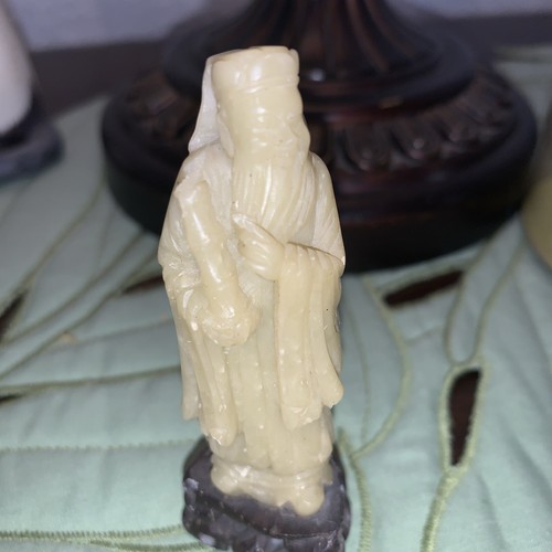 Asian monk statue - asian, small