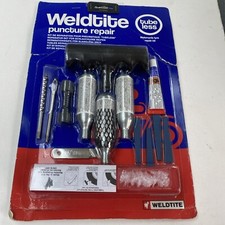 WELDTITE PUNCTURE REPAIR MOTORCYCLE TYRE REPAIR KIT TUBELESS 01010