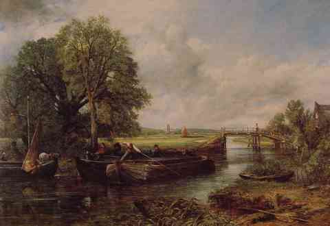 John constable view - constable, on