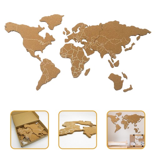 Creative brown wood cork board - brown,