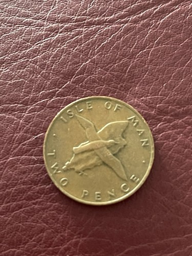 Isle man two - of, pence