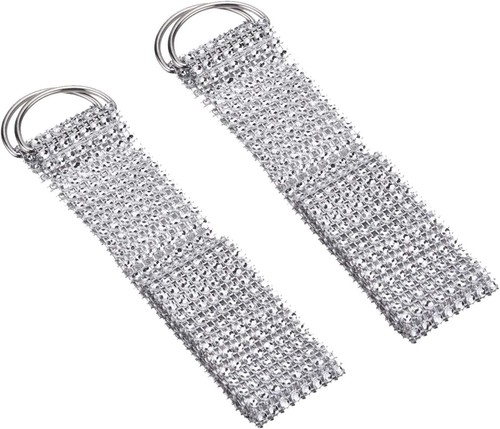 2pcs crystal rhinestone - 2pcs,