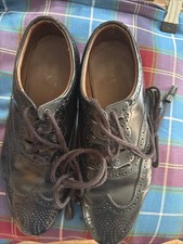 Ghillie Brogues Black Scottish