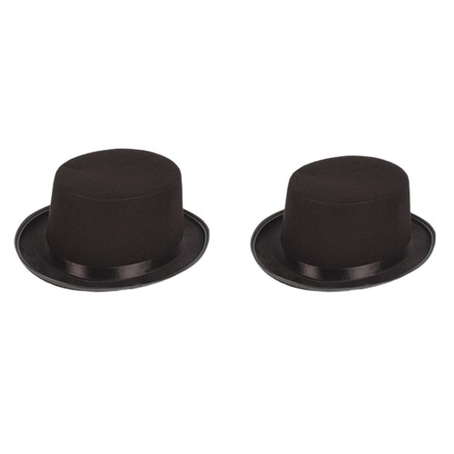Black top hat formal costume - top,