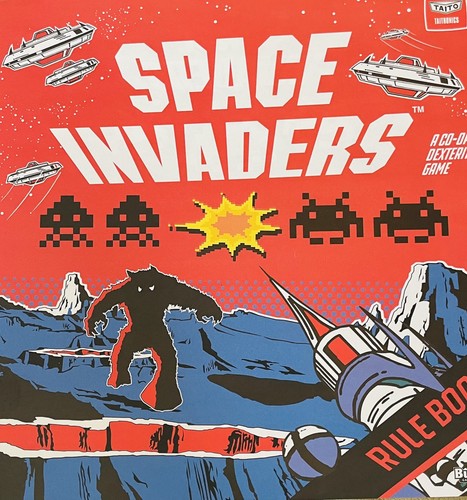 Space invaders board - space, co-op