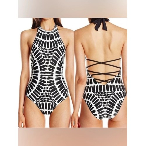 Trina turk algiers black - black, white
