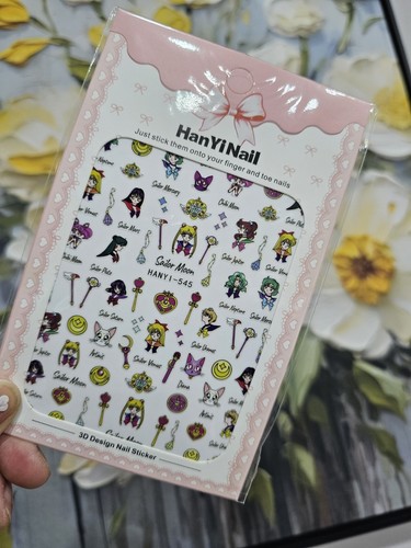 Sailor moon nail - sailor, stickers