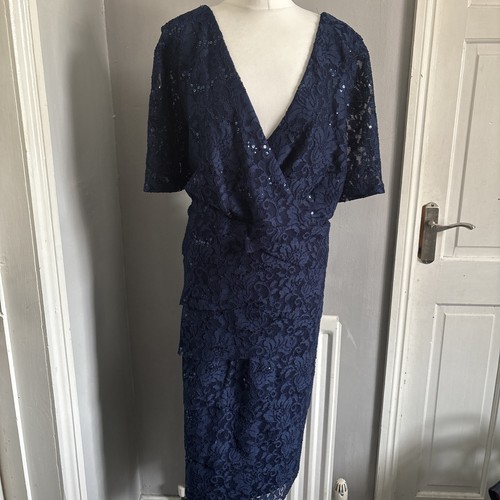 Vintage ann harvey navy blue - vintage,