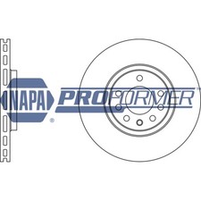 2x Brake Discs Vented For